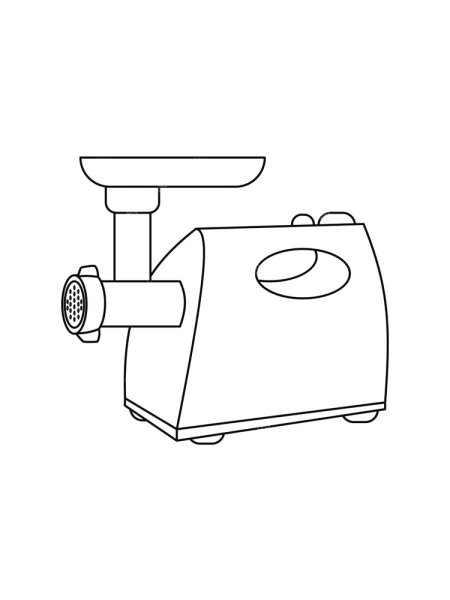 Мясорубка раскраска