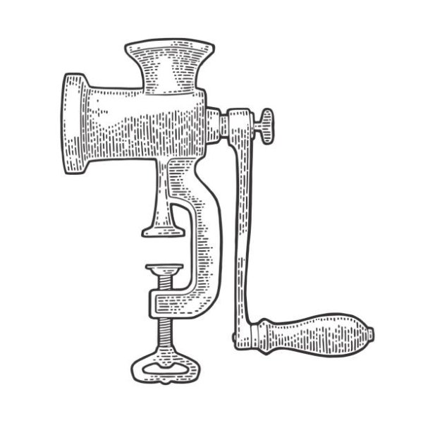 Мясорубка раскраска