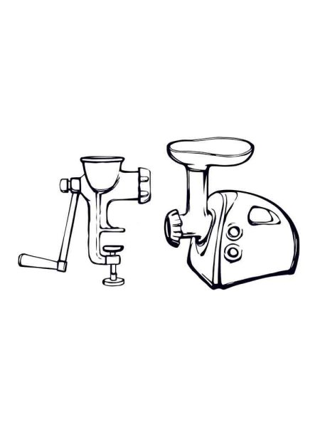 Мясорубка эскиз