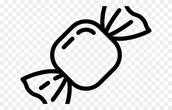 Конфета трафарет