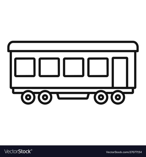 Вагон раскраска для детей