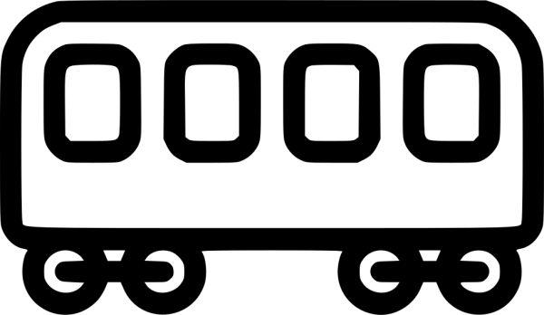 Вагон силуэт