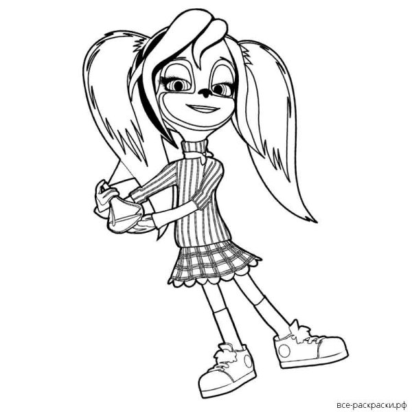 Раскраска Барбоскины роза