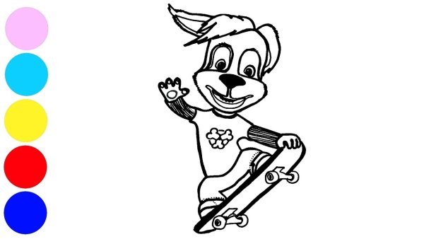 Раскраска Барбоскины дружок