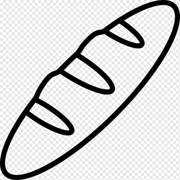 Батон раскраска