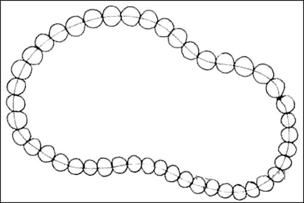 Бусы рисунок