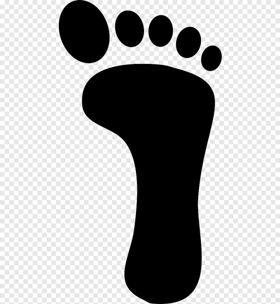 Детские стопы трафарет