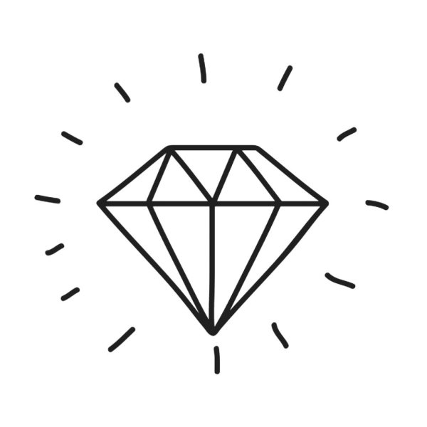 Бриллиант векторный