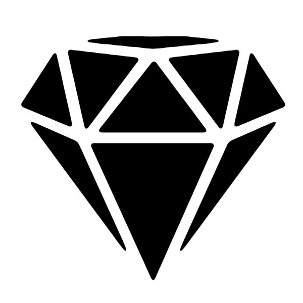 Стилизованный бриллиант