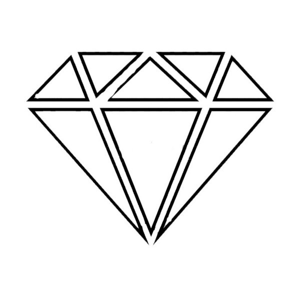 Графическое изображение бриллианта