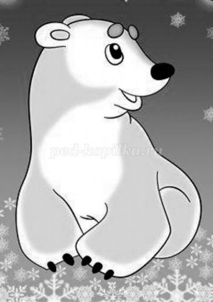 Белый медведь Умка
