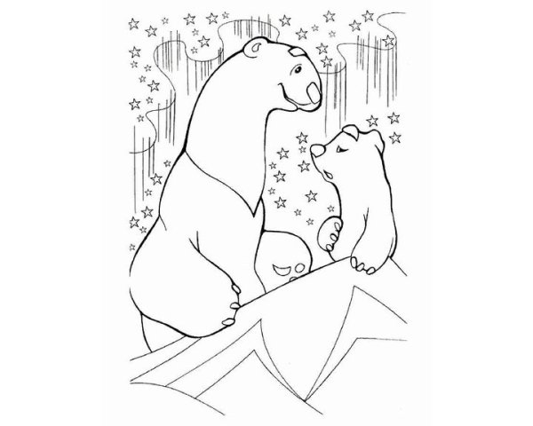 Белый медведь эмблема