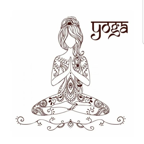 Йога эскиз