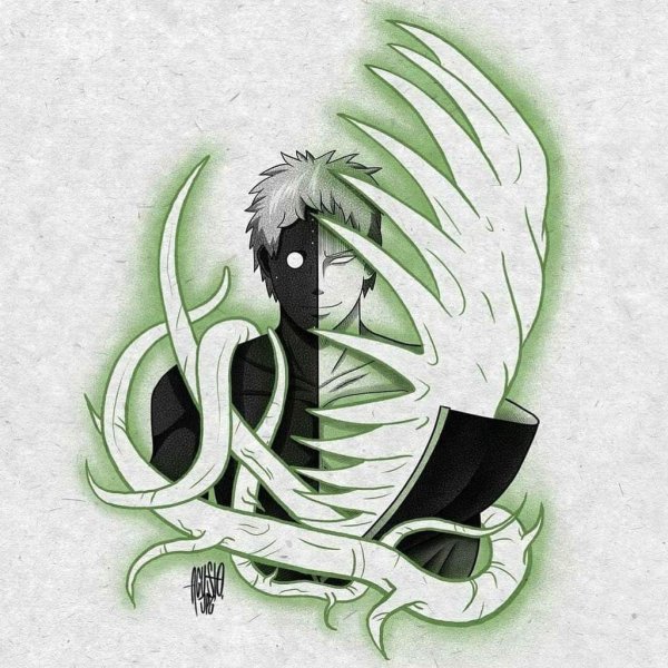 Зецу карандашом