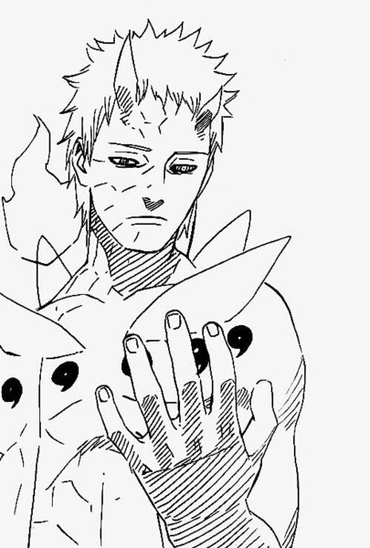 Манга Наруто Обито Учиха