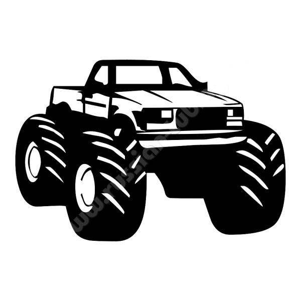 Монстер трак вектор
