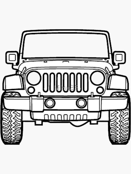 Jeep Wrangler спереди
