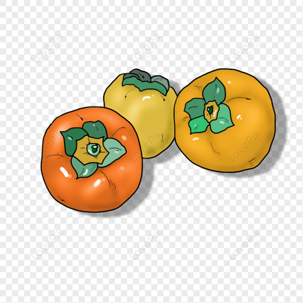 Контур фруктов хурма