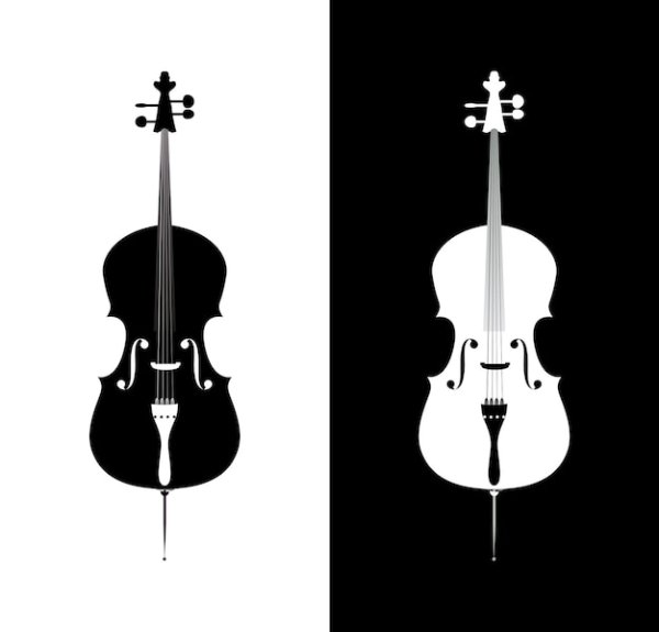 Виолончель стилизация