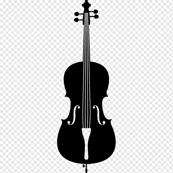 Виолончель рисунок