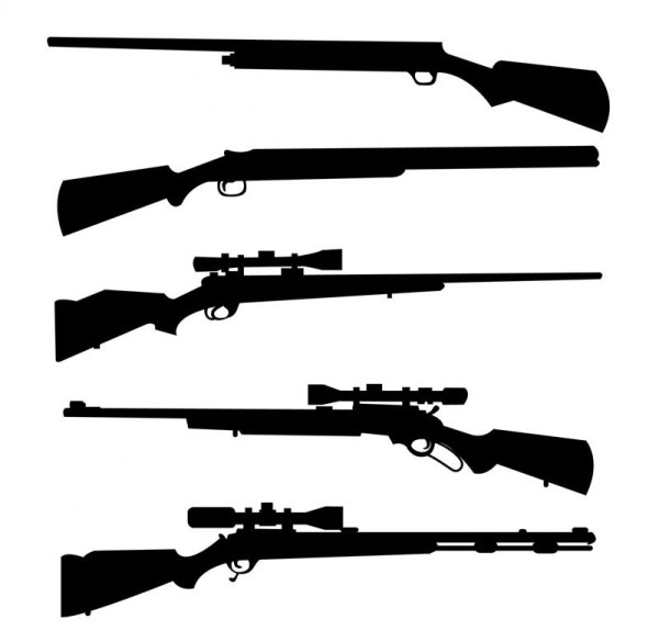 Винтовка силуэт