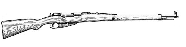 Ружье силуэт