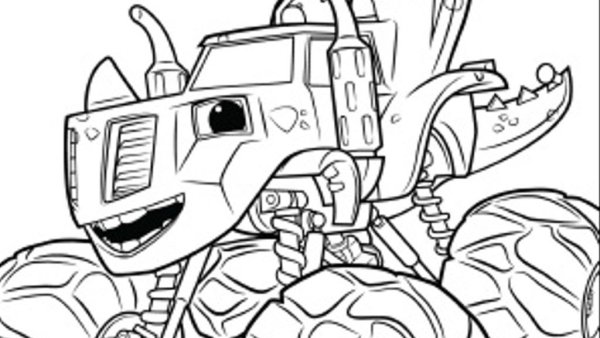 Раскраска Вспыш и чудо машинки