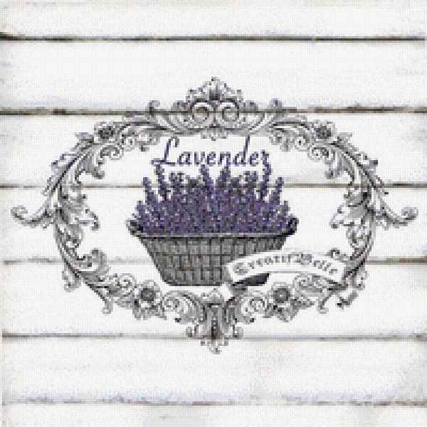 Надпись Прованс для декупажа