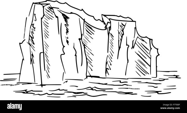 Ледник раскраска для детей