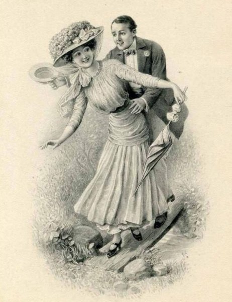 Старинные открытки черно белые