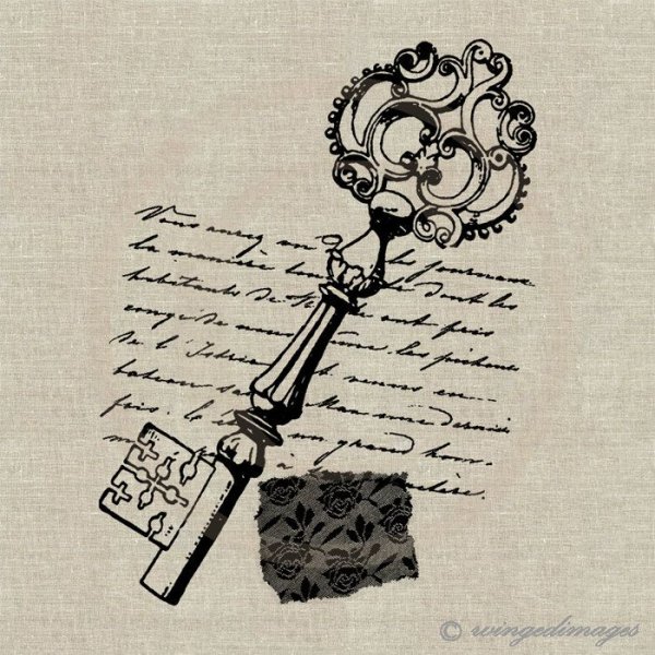 Винтажные картинки для декупажа черно-белые