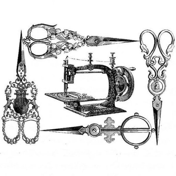 Ножницы для декупажа