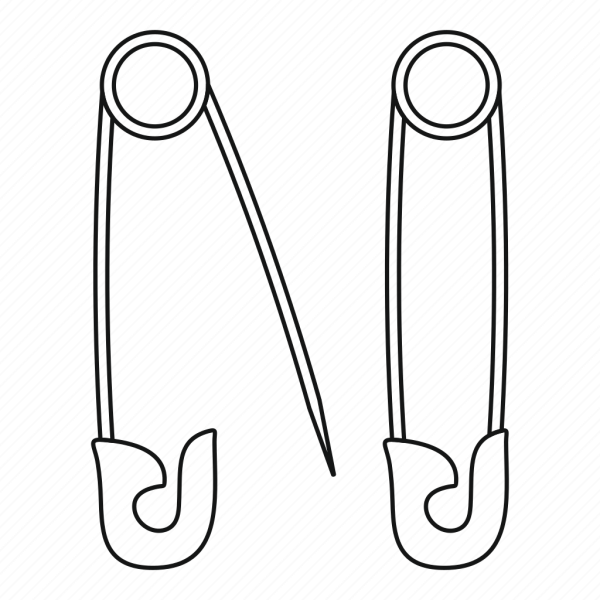 Векторная булавка