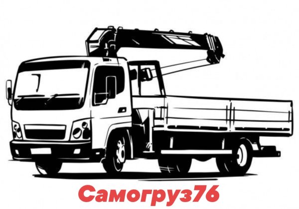 Кран манипулятор вектор