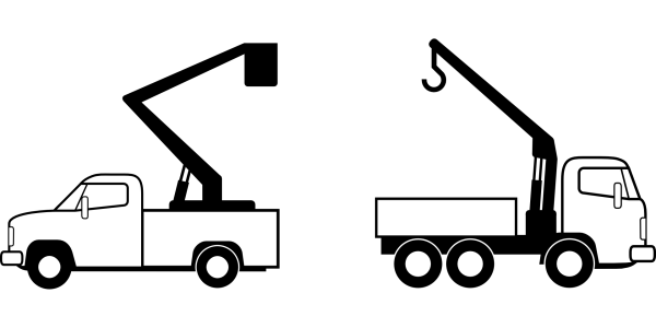 Кран манипулятор раскраска