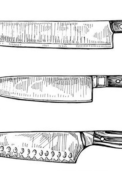 Наброски ножей