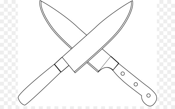 Раскраска нож