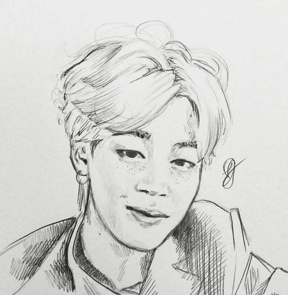 Рисунки БТС Чимин