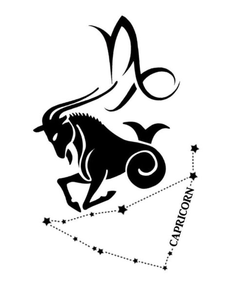 Тату Козерог