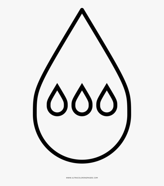 Капля воды для раскрашивания