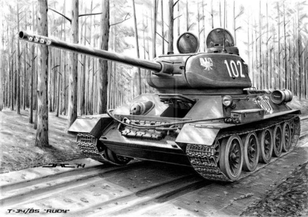 Т-34-85 Rudy