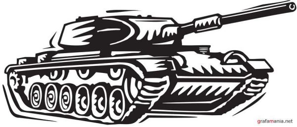 Танк т34 вектор