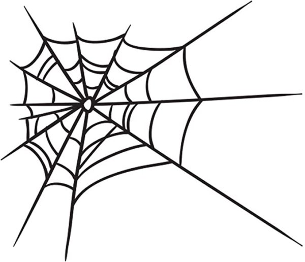 Паутинка чб