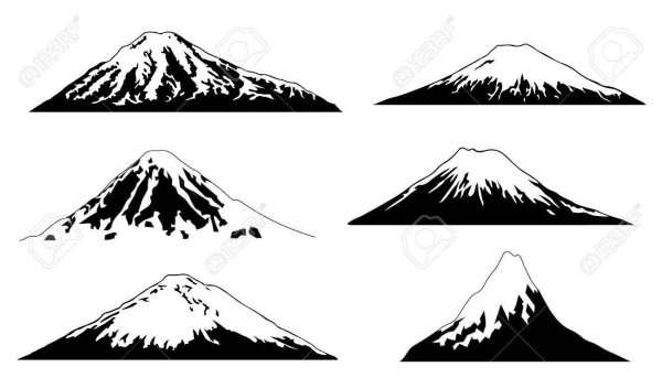 Вулкан эскиз