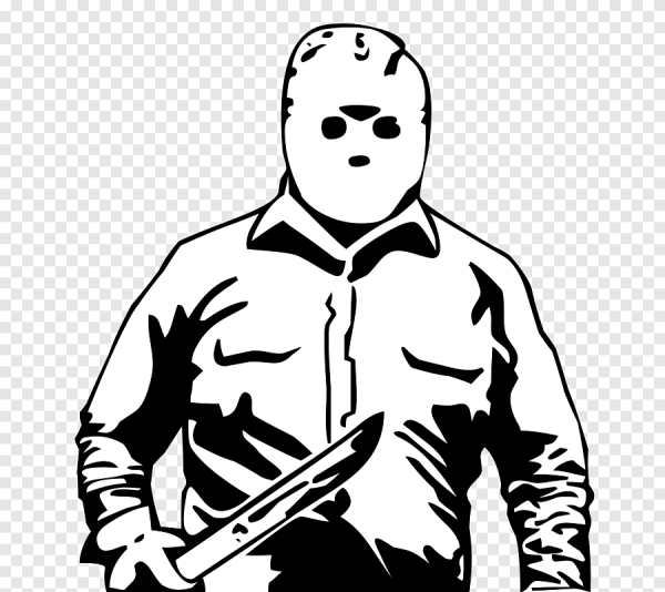 Джейсон вурхиъ черно белая