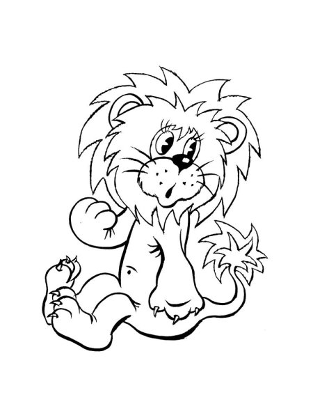 Львёнок и черепаха картинки раскраски