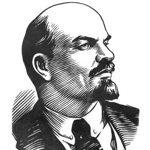 Ленин Владимир Ильич портрет в профиль