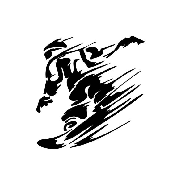 Сноуборд эскиз