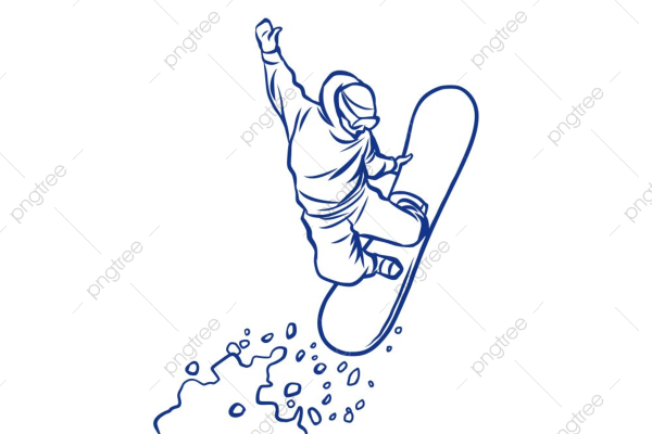 Сноуборд схематично