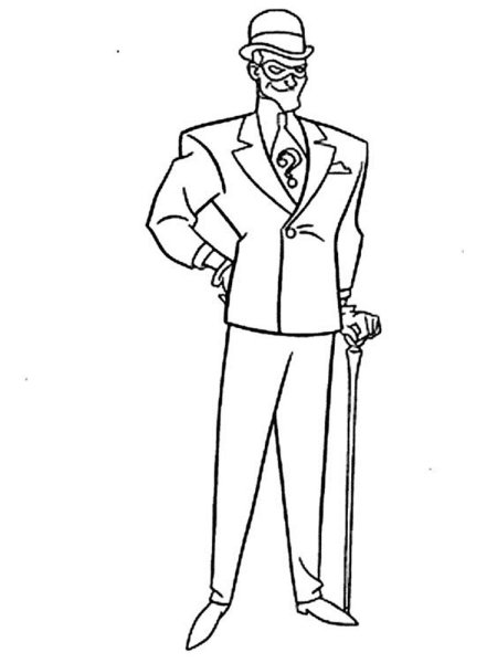 Нарисовать человека в костюме